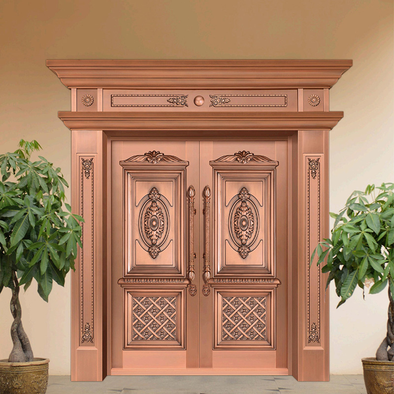 濟南銅門的顏色是如何上色的