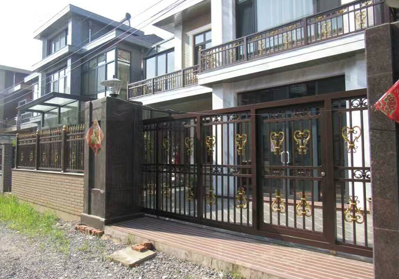 濟(jì)南鋁藝大門(mén),山東鋁藝大門(mén)