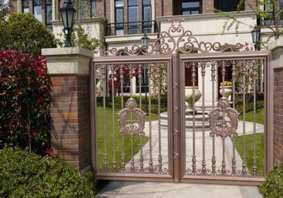 濟(jì)南鋁藝大門鐵花的制作