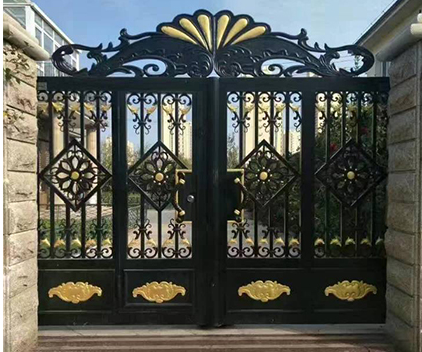 濟(jì)南鋁藝大門,鋁藝大門廠家